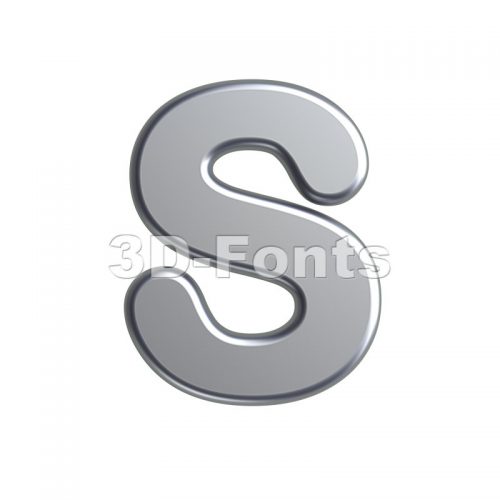 3d Upper Case Letter O Covered In Bubble Texture Capital Font
