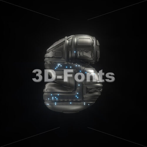 spaceship letter S - Lowercase 3d font - 3D Fonts Collections | Top Quality Letters, Numbers and Symbols !