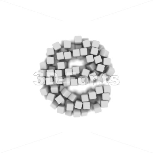 block 3d character E - Lower-case 3d letter - 3D Fonts Collections | Top Quality Letters, Numbers and Symbols !