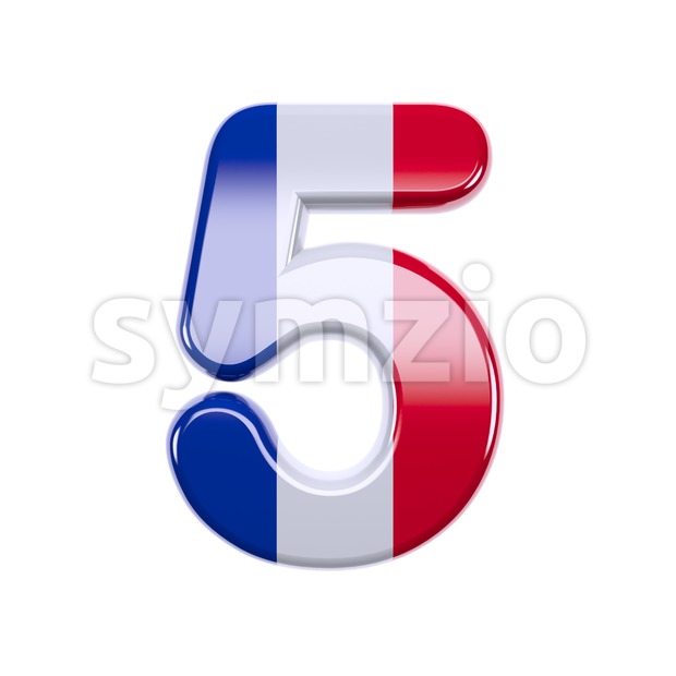 French flag number 5