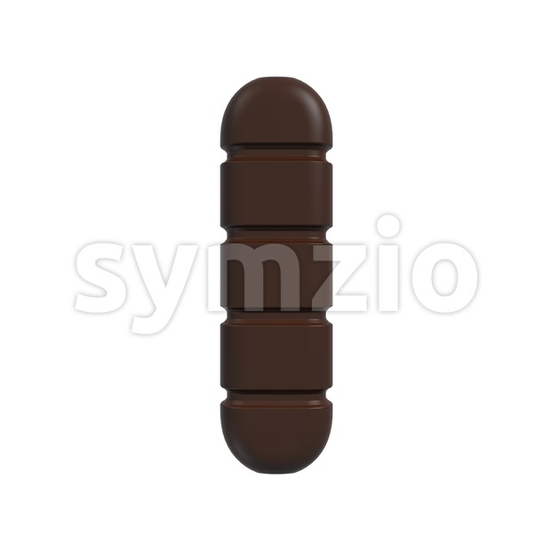 Uppercase chocolate font I