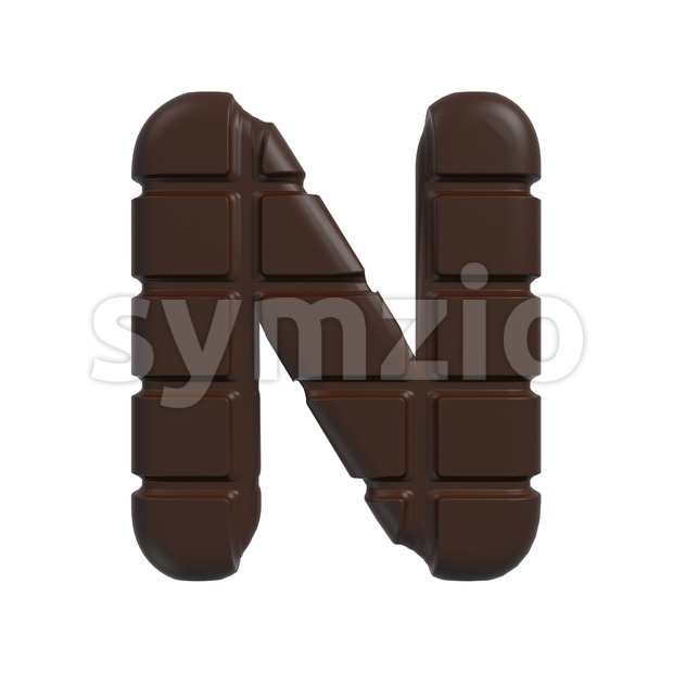 Chocolate font N